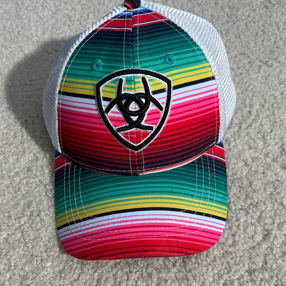 Ariat Striped Cap with Logo